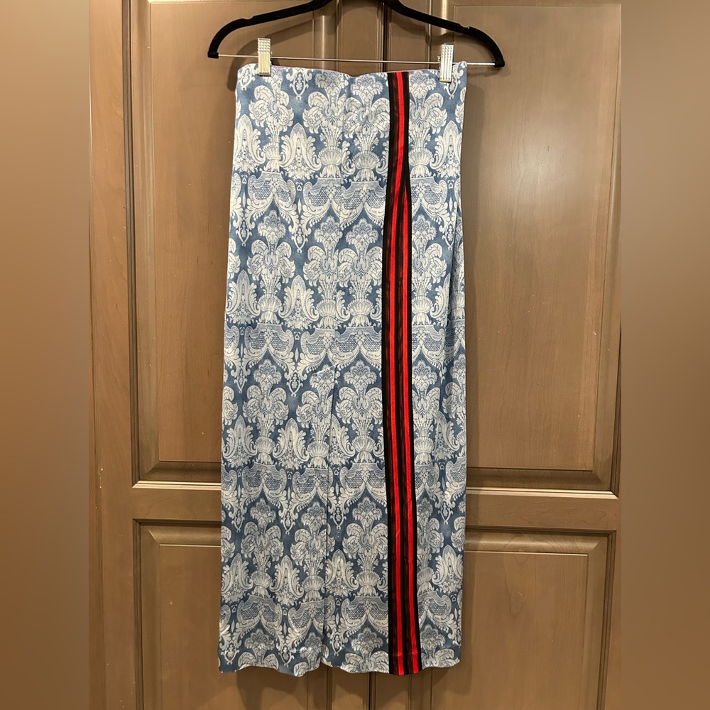 Pierre-Louis Mascia Silk Pencil Skirt, Size S - Picture 2 of 5